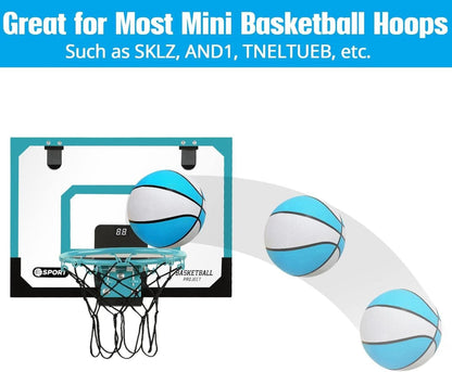 2er Pack Mini Basketball 22cm Luftpumpe Ersatz Kinder Pool Spielzeug