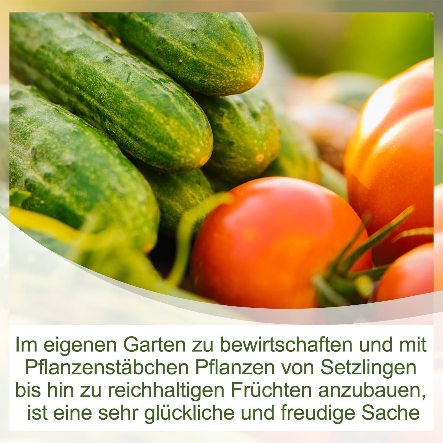Bambusstäbe 44.5CM 20 Stück Pflanzenstütze Pflanzstäbe Innen