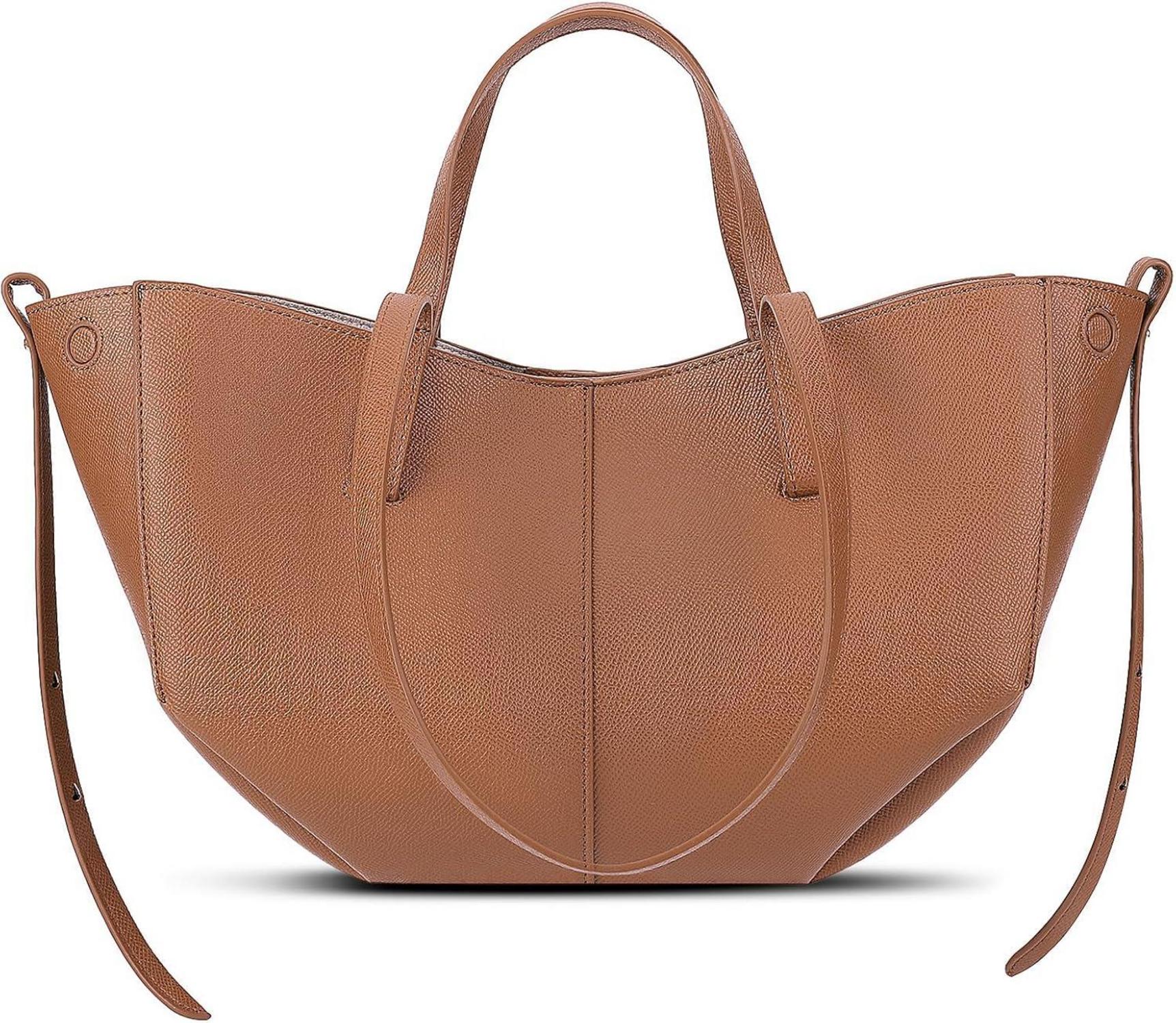 Damen Tote Bag Handtasche Große PU Leder Schultertasche mit Geldbörse