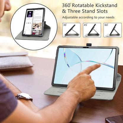 LiuShan Rotating hülle für DOOGEE T10E - 360° Drehbares Stand Case Schwarz