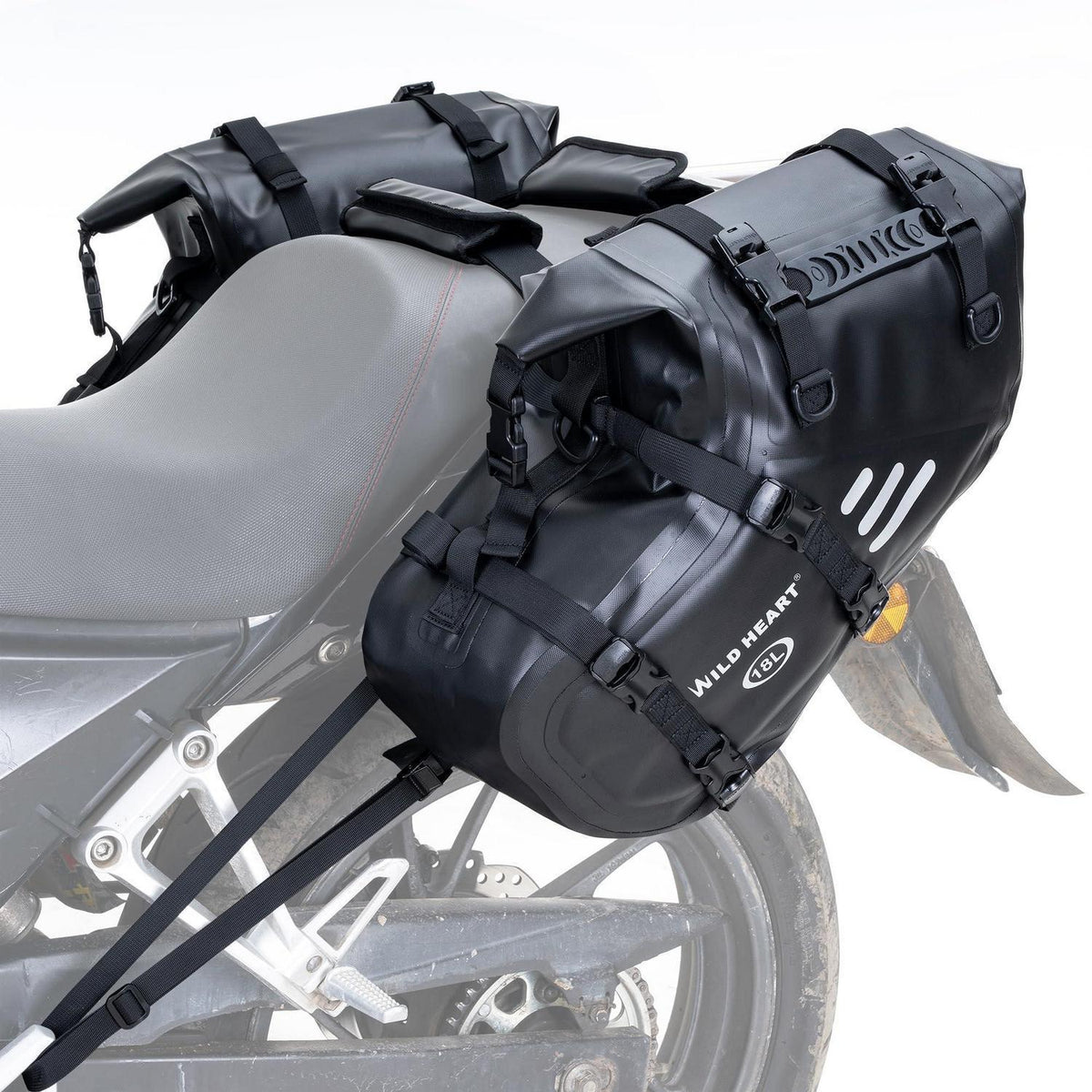 Wasserdichte Motorrad-Satteltasche 36L – Seitengepäcktasche
