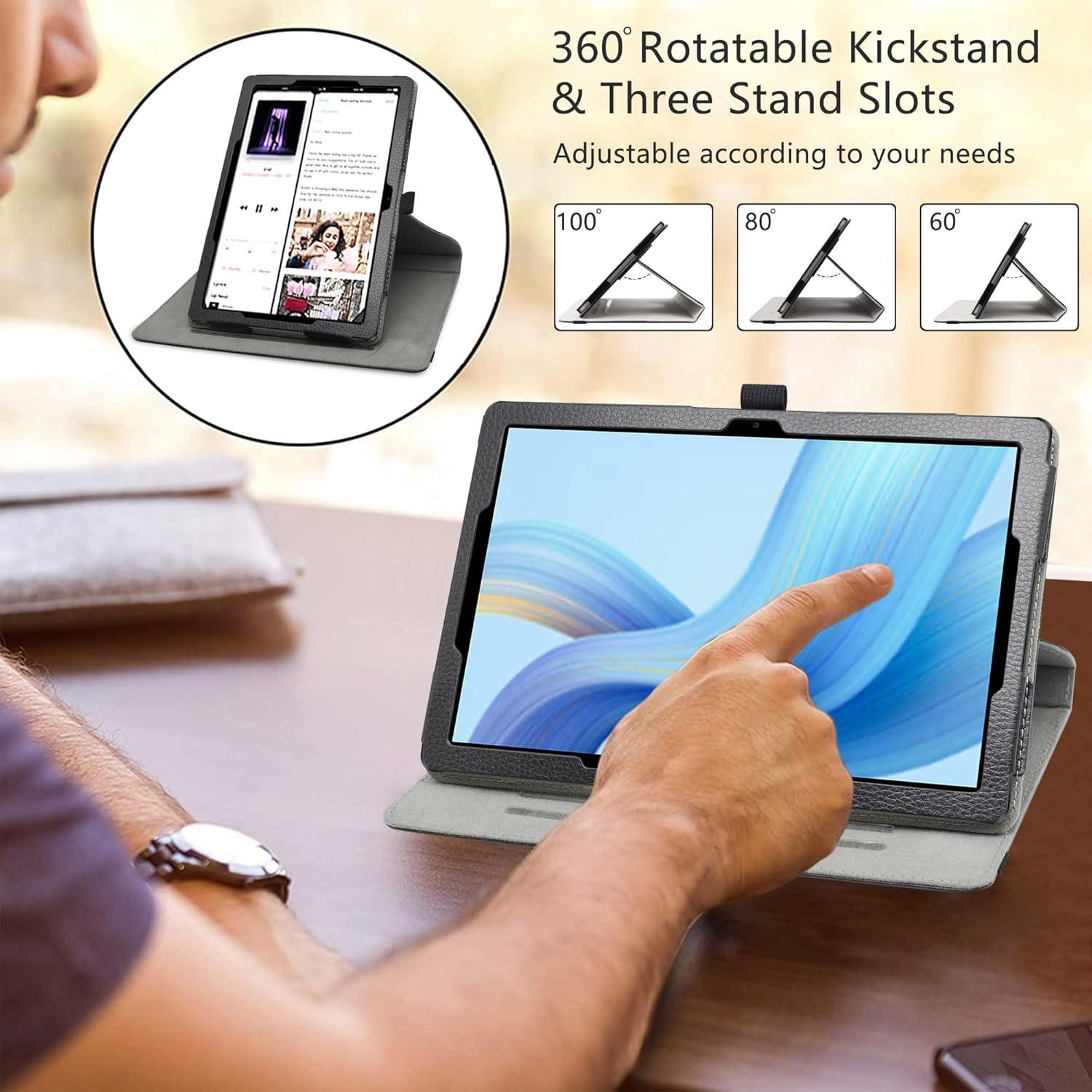 LiuShan Tablet hülle für DOOGEE U9/U10 PRO 10 Zoll Schwarz