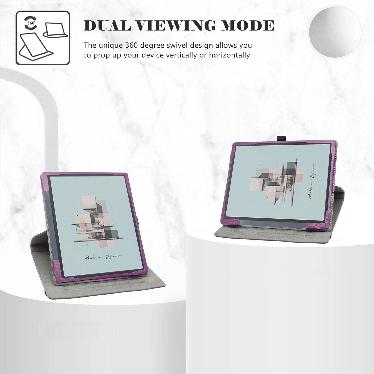 LiuShan Rotating hülle für BOOX Tab Ultra 10,3 Zoll Tablet