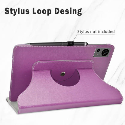 TECLAST T60 Tablet 12 Zoll 2023 Violett Rotierende Standfunktion Case