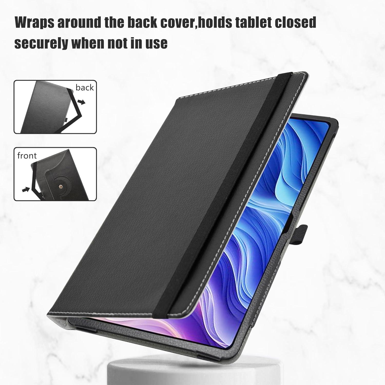 Tablet Hülle TECLAST T60 360° Drehbar Standfunktion 12 Zoll Schwarz