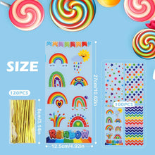100 Zellophantüten 27x12,5cm Transparent Geschenktüten Twist