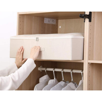 Faltbare Aufbewahrungsboxen unter dem Bett, staubdicht, 3 Stück, Dunkelgrau