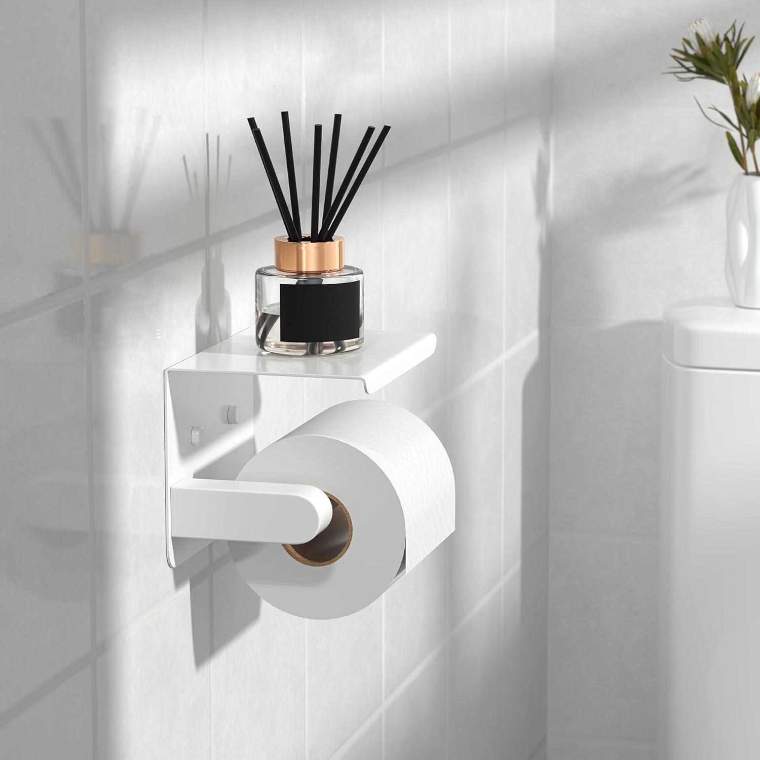 Toilettenpapierhalter ohne Bohren 3M-Kleber Montage