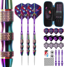 Dartpfeile Metallspitze 22g 3 Stk Profi Steeldarts 6 Aluminium Schaft
