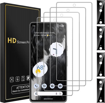 Panzer Schutzglas Kameraschutz Google Pixel 7 Display HD Folie