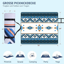 Picknickdecke Wasserdicht 195x150cm Sandfrei Outdoor