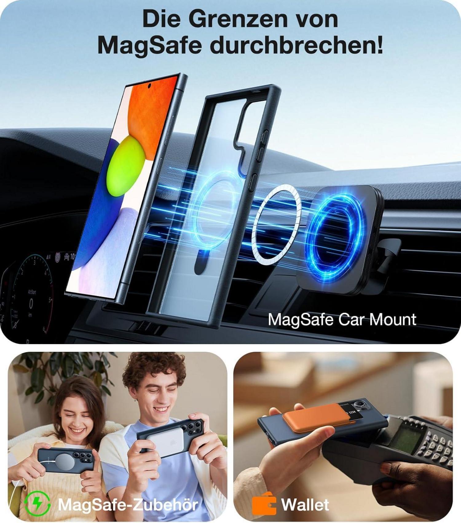 Samsung Galaxy S24 Ultra Hülle MagSafe 5G Stoßfest Militärischer Schutz
