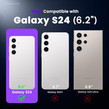 ORNARTO Samsung Galaxy S24 Hülle Matt, Kratzfeste stoßfeste