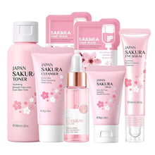 Sakura 7tlg Hautpflege Geschenke Set für Frauen