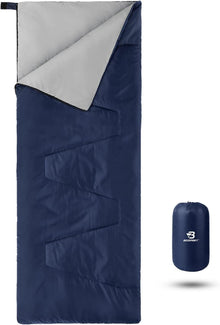 Ultraleichter Schlafsack Sommercamping Outdoor Festival Blau