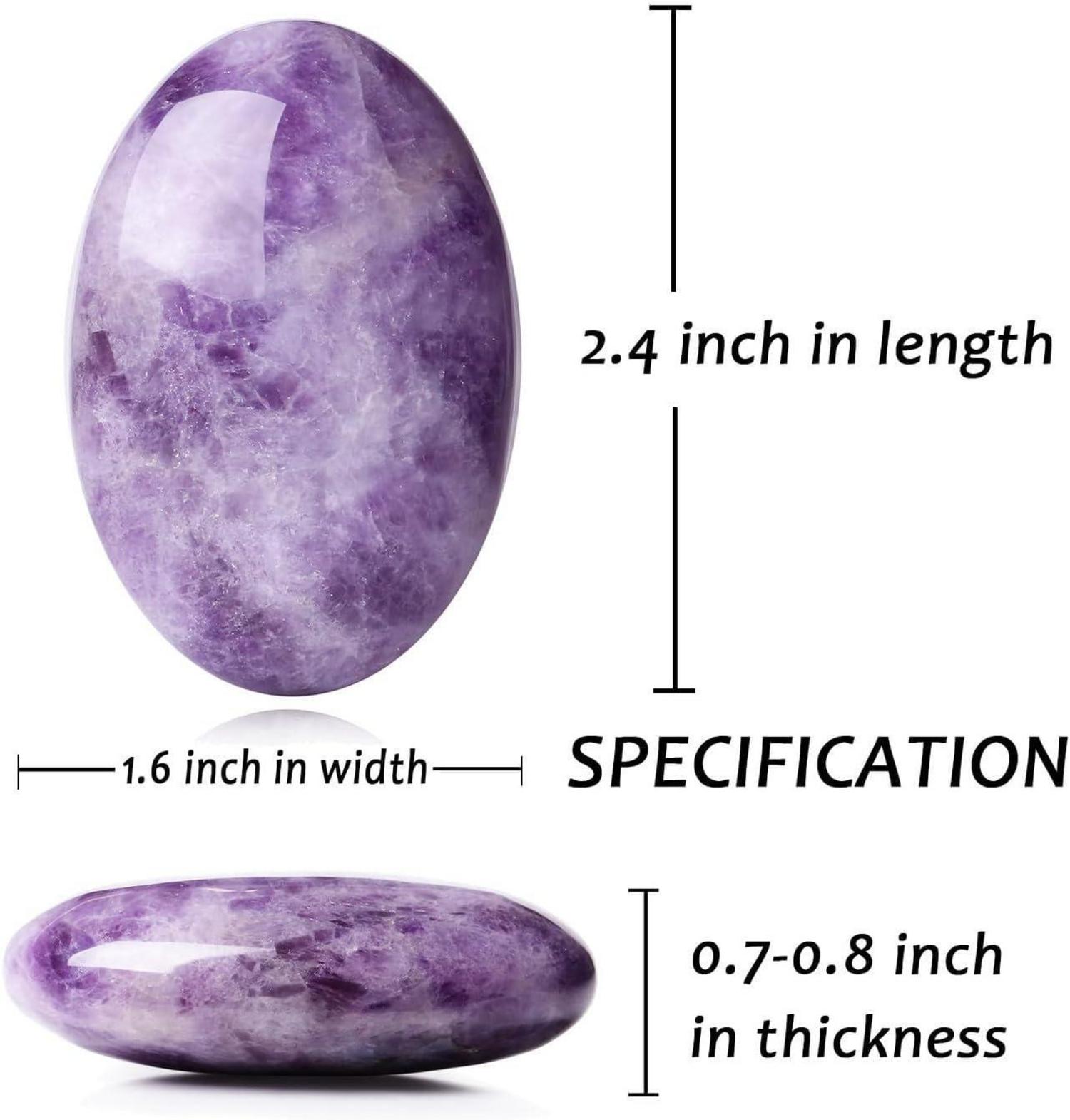 Großer Amethyst Kristall Stein Natürliche Energiestein