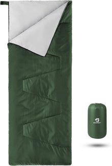 Ultraleichter Schlafsack Sommer Camping Festival Outdoor Grün