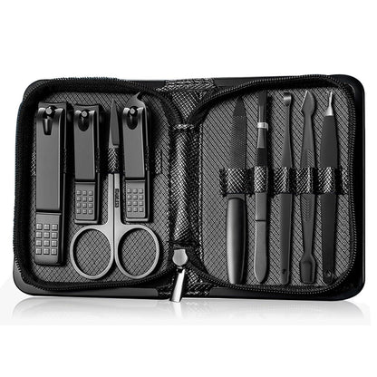 Nagelknipser Maniküreset Pediküreset 9-teilig Edelstahl Geschenkbox