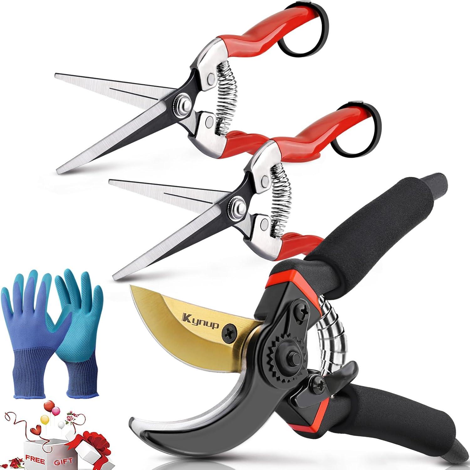 Professionelles Gartenscheren-Set mit
