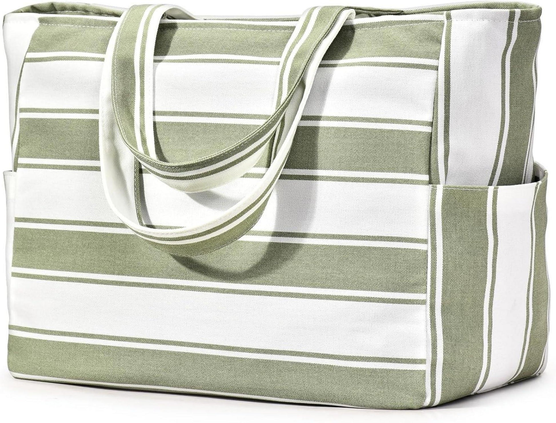 Große Strandtasche Damen wasserdicht mit vielen Fächern - Geschenk für
