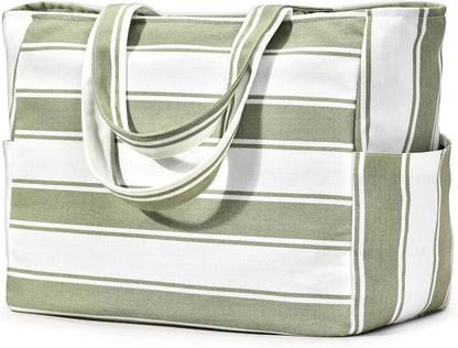 Große Strandtasche Damen wasserdicht mit vielen Fächern - Geschenk für