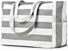 Strandtasche Damen Canvas XXL Tote Bag Wasserdicht Multifunktionales