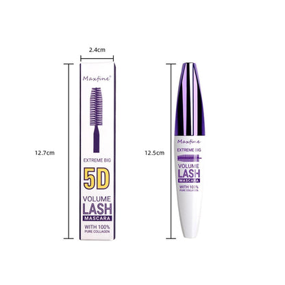 5D Wimperntusche Blau Wasserfest Volumen 30ml