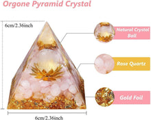 Rosenquarz Orgonit Pyramide Stein Kristalle Lotus Geschenke