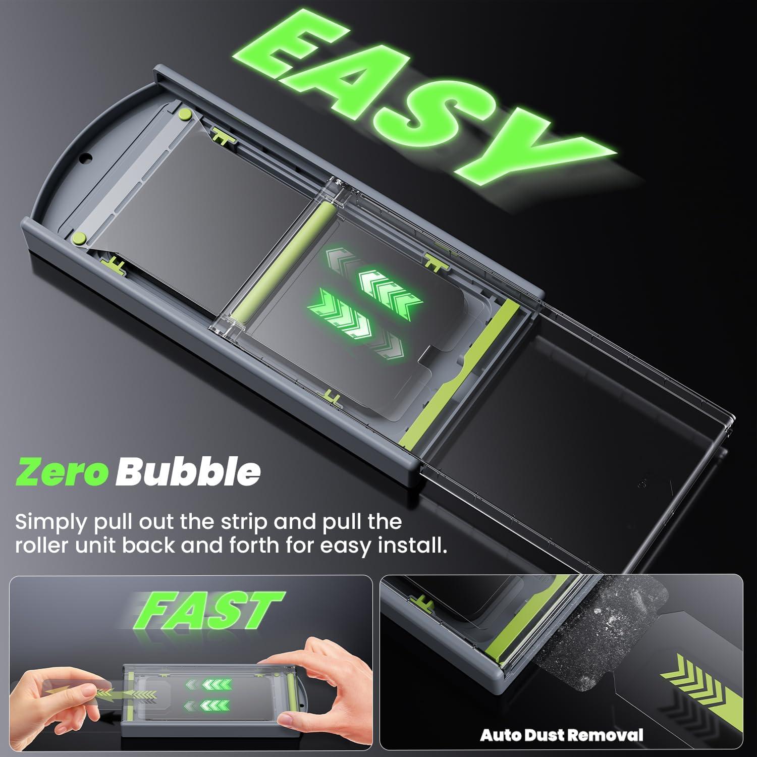 WSKEN Privacy Screen Protector Samsung Galaxy S24+Plus 5G 2 Stück