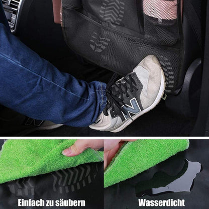 Ezilif Rückenlehnenschutz Auto Kinder Organizer 12 Zoll Tasche iPad/Tablet