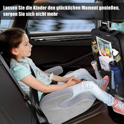 Ezilif Rückenlehnenschutz Auto Kinder Organizer 12 Zoll Tasche iPad/Tablet