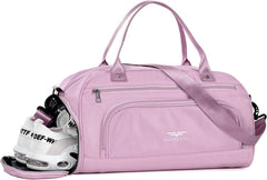 30L Sporttasche Reisetasche mit Schuhfach & Nassfach - Rosa