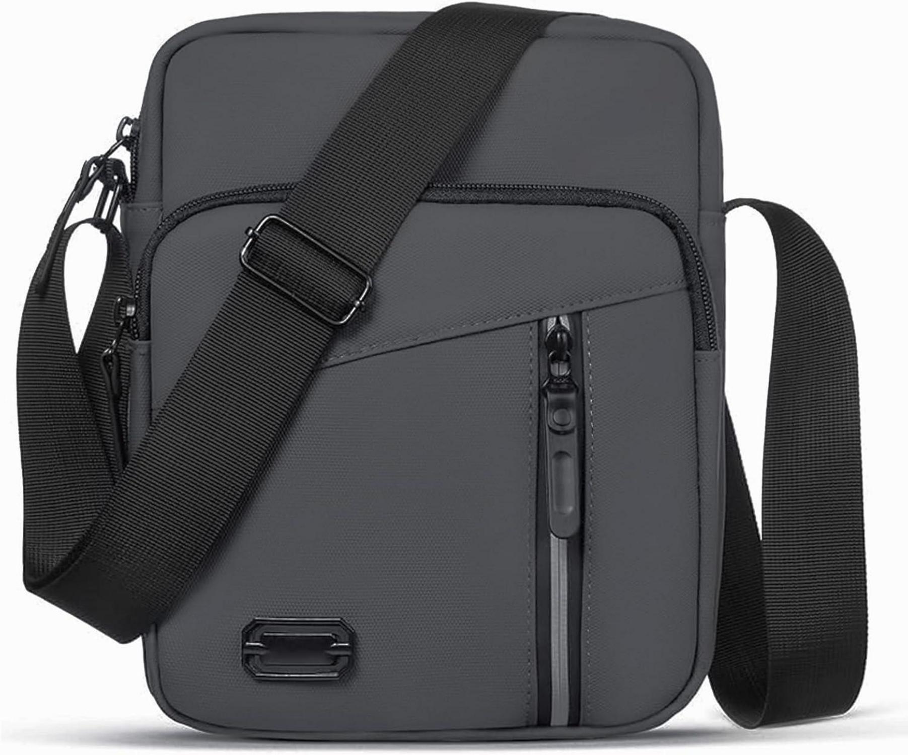 Umhängetasche Herren Wasserdicht Messenger Bag Crossbody Alltag Reise