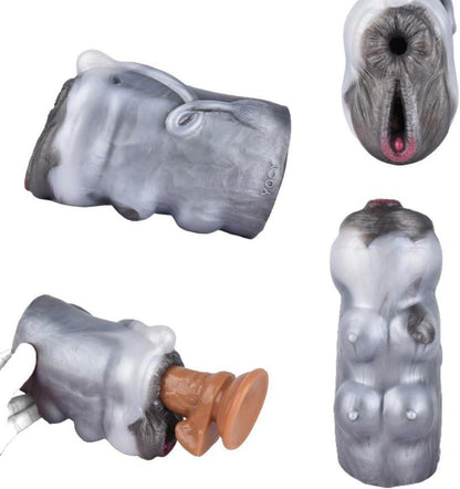 Realistischer 2-IN-1 Masturbator mit Vagina und Analöffnung