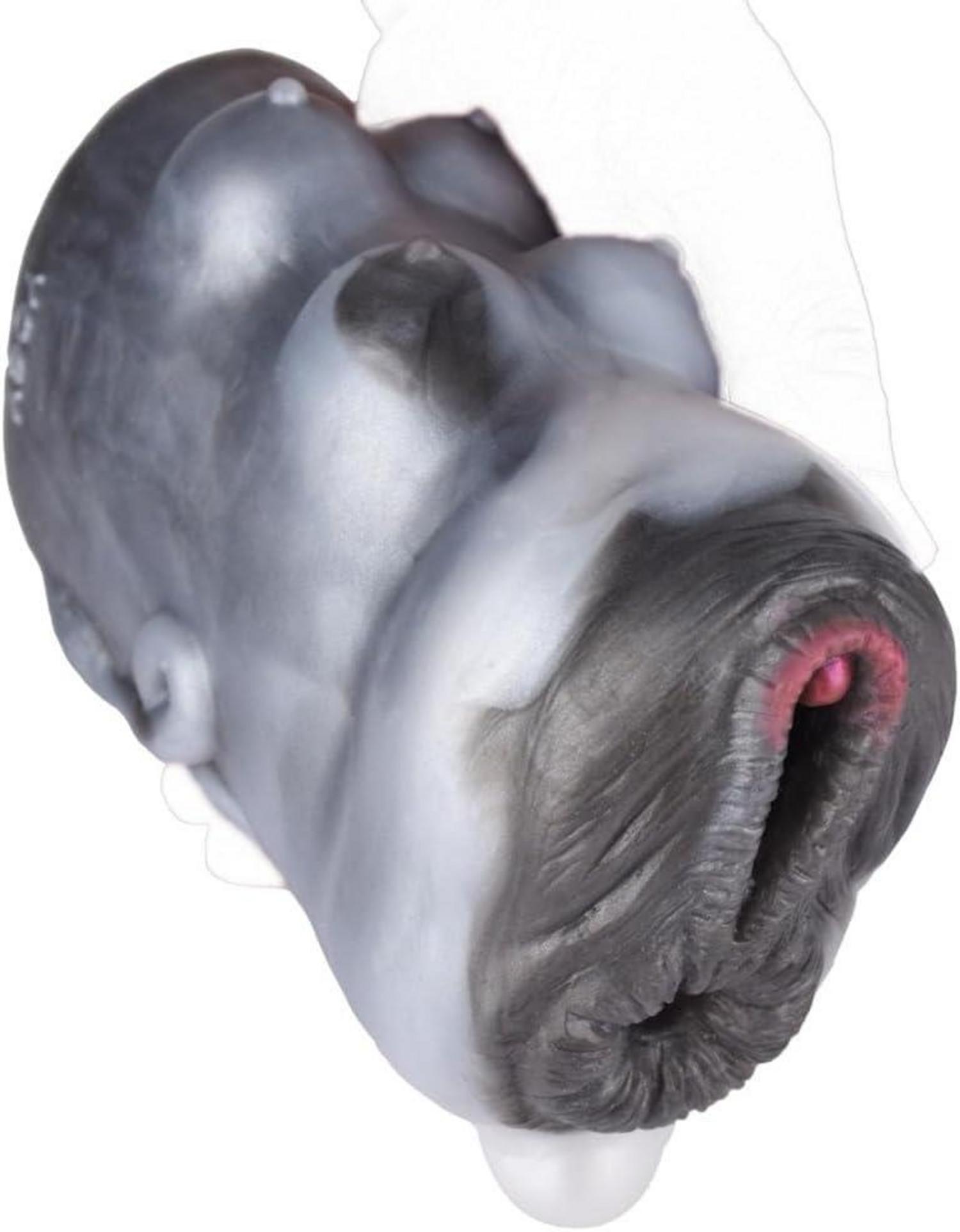 Realistischer Masturbator für Männer, 2-in-1 Vagina Anal Design