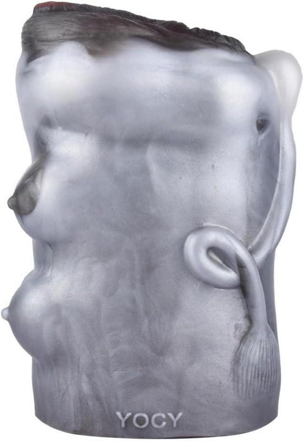 Realistischer Masturbator für Männer, 2-in-1 Vagina Anal Design