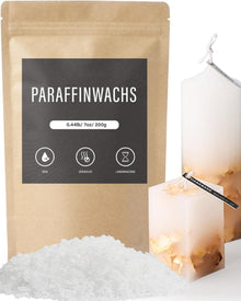 Paraffinwachs Kerzenwachs Premium Natürlich Bio Herstellung 200g