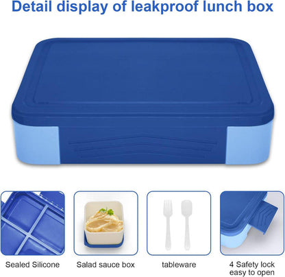 IJIAMY Lunchbox Kinder Bento Box Auslaufsicher Brotdose