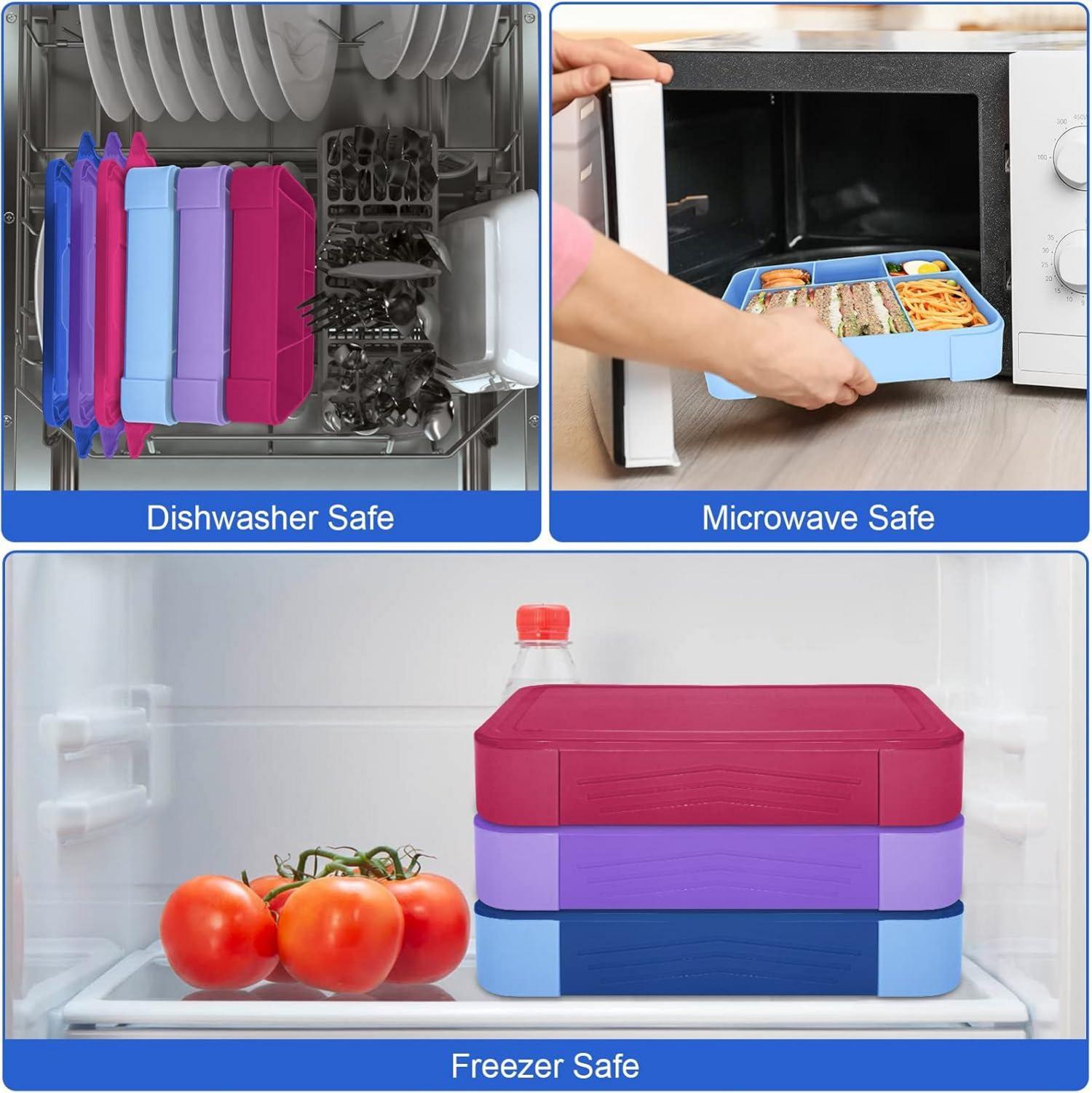 Brotdose Kinder Bento Box Lunchbox Auslaufsicher Schule Kindergarten