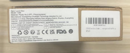 IJIAMY Brotdose Kinder mit Fächern Bento Box Auslaufsicher Lunchbox für Mädchen Jungen