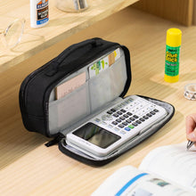 Großes EASTHILL Federmäppchen Canvas Organizer mit Griff