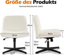 Bürostuhl Armlehnen Höhenverstellbar Schreibtischstuhl 150KG