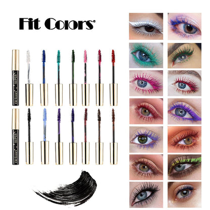 Wimperntusche Blau Wasserfest Wimpern Färben Wischfest