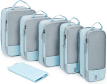 Packwürfel Set mit Wäschesack und Kompressionssystem