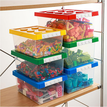 Aufbewahrungsbox Greentainer Kinderzimmer Spielzeug Stapelbar 4 Stück