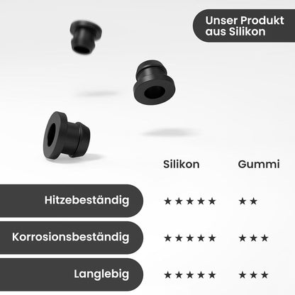 8er Set Silikongummis Topfträger für Wohnmobil-Kochfelder 5mm Stäbe