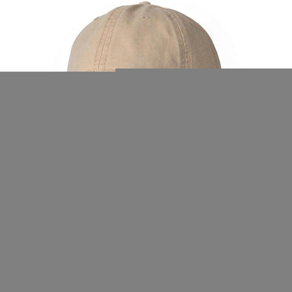 Vintage Damen Baseball Cap Baumwolle Verstellbar Khaki M