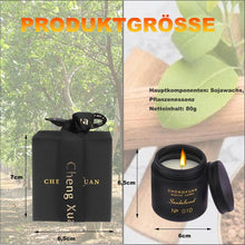 Duftkerze im Glas Sandelholz Aromatherapie Partner Geschenk