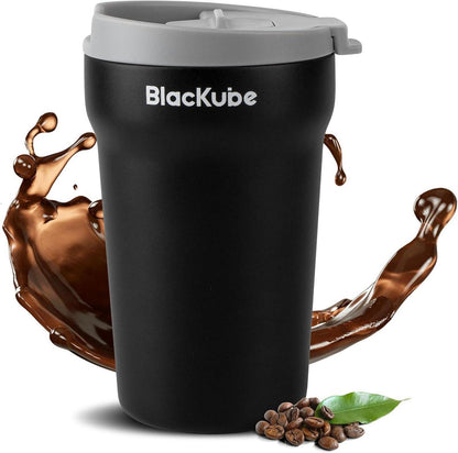 Isolierter Thermo Kaffeebecher-to-go 380ml aus Edelstahl