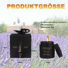 Duftkerze im Glas Lavendel Duft Aromatherapie Geschenkidee